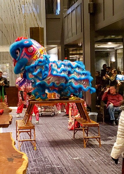 Portland Oregon Chinese dancer presentation